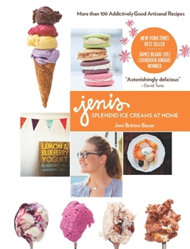 Hardcover Jeni's Splendid Ice Creams at Home Book