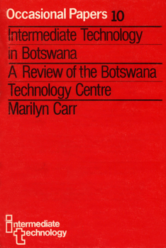 Paperback Intermediate Technology in Botswana Book