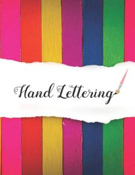 Paperback Hand Lettering: DOT GRID LARGE SKETCHBOOK. Practice Hand Lettering. Create Beautiful designs. Book