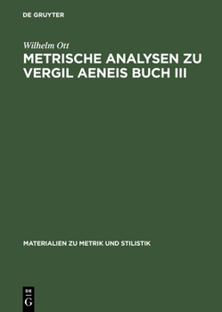 Hardcover Metrische Analysen Zu Vergil Aeneis Buch III [German] Book