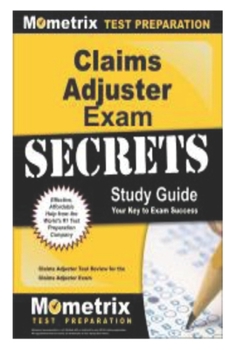 Paperback Claims Adjuster Exam Book