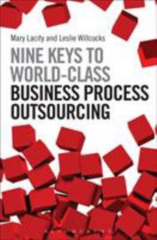 Hardcover Nine Keys to World-Class Business Process Outsourcing Book