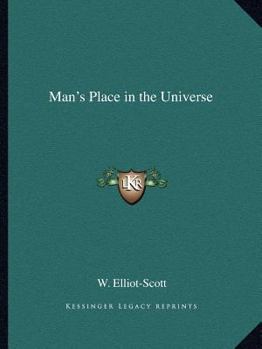 Paperback Man's Place in the Universe Book