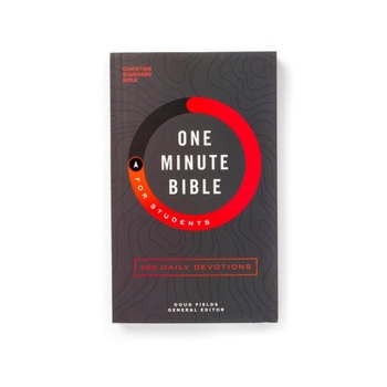 Paperback CSB One-Minute Bible for Students: 365 Daily Devotions Book