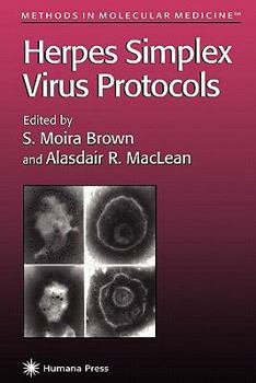 Paperback Herpes Simplex Virus Protocols Book