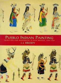 Paperback Pueblo Indian Painting: Tradition and Modernism in New Mexico, 1900-1930 Book