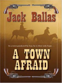 Hardcover A Town Afraid [Large Print] Book