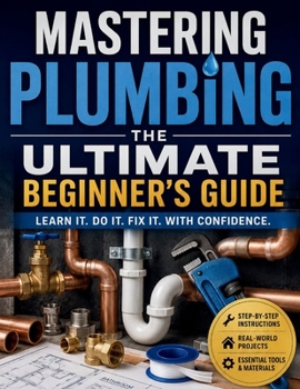 Paperback Mastering Plumbing: The Ultimate Beginner's Guide: 1. Learn Essential Skills, Tools, and Techniques for Home & Professional Plumbing Book