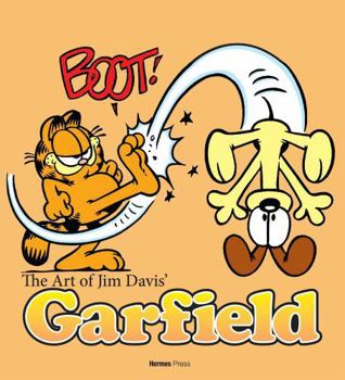 Hardcover The Art of Jim Davis' Garfield Book
