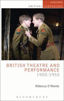 Paperback British Theatre and Performance 1900-1950 Book