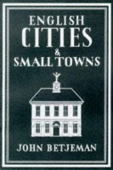 Hardcover English Cities and Small Towns (WB) Book