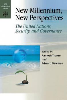 Paperback New Millennium, New Perspectives: The United Nations, Security, and Governance Book