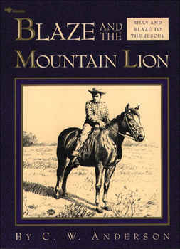 Library Binding Blaze and the Mountain Lion Book