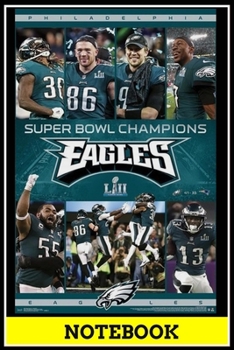 Paperback Philadelphia Eagles Notebook Book