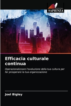 Paperback Efficacia culturale continua [Italian] Book