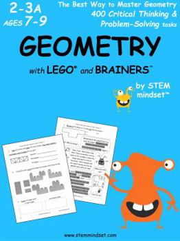 Paperback Geometry with Lego and Brainers Grades 2-3a Ages 7-9 Book