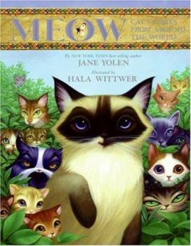 Library Binding Meow: Cat Stories from Around the World Book
