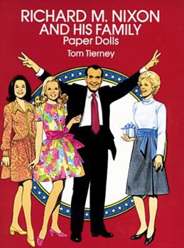 Paperback Richard M. Nixon and His Family Paper Dolls Book