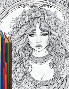 Paperback Coloring Book: Coloring Book: With Flowers for Adults Book