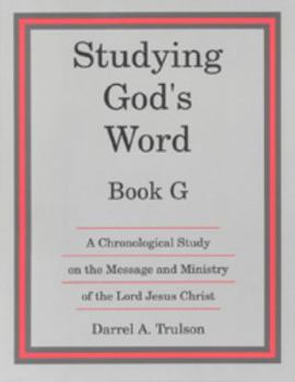 Paperback Studying Gods Word Book G (Grade 6) Book