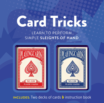 Paperback Card Tricks: Learn to Perform Simple Sleights of Hand - Includes: Two decks of cards and instruction book