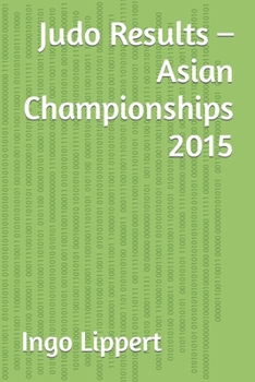 Paperback Judo Results - Asian Championships 2015 Book