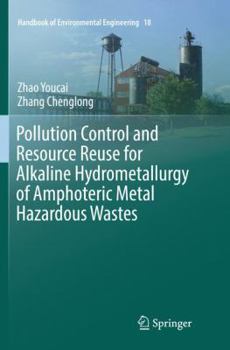 Paperback Pollution Control and Resource Reuse for Alkaline Hydrometallurgy of Amphoteric Metal Hazardous Wastes Book