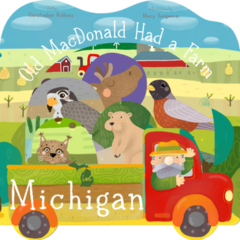 Board book Old MacDonald Had a Farm in Michigan Book