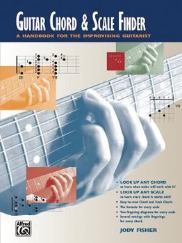 Paperback Guitar Chord & Scale Finder: A Handbook for the Improvising Guitarist Book
