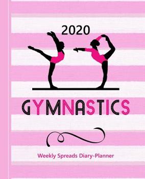 Paperback Gymnastics: Gymnasts Balance Bar Theme Diary Weekly Spreads January to December Book