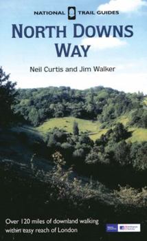 Paperback North Downs Way 2007 Book