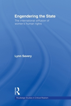 Paperback Engendering the State: The International Diffusion of Women's Human Rights Book