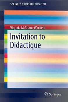 Paperback Invitation to Didactique Book