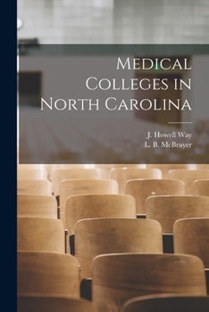 Paperback Medical Colleges in North Carolina Book