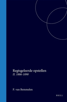 Hardcover Regtsgeleerde Opstellen: II. 1886-1890 [Dutch] Book