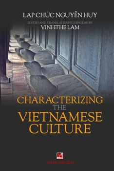 Paperback Characterizing the Vietnamese culture Book