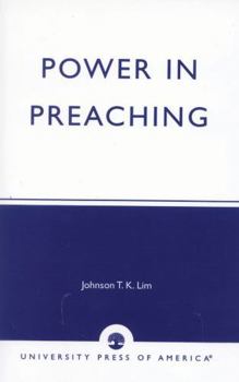 Paperback Power in Preaching Book