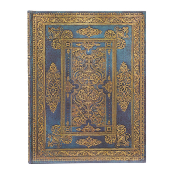 Misc. Blue Luxe Ultra Lined Hardcover Journal, 144pg, 120gsm by Paperblanks (Luxe Design) Book