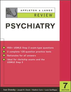 Paperback Appleton & Lange Review of Psychiatry Book