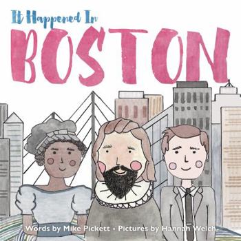 Board book It Happened in Boston Book