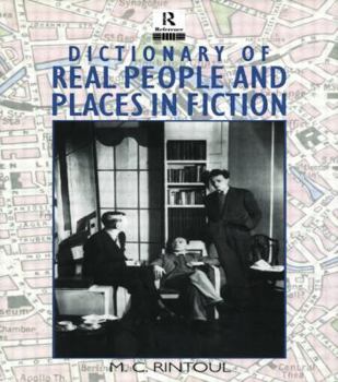Paperback Dictionary of Real People and Places in Fiction Book