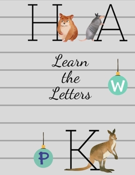 Paperback Alphabet Letters: Learn the alphabet and write it ! Book