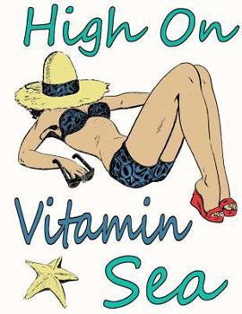 Paperback High on Vitamin Sea Guitar Tablature Notebook Book