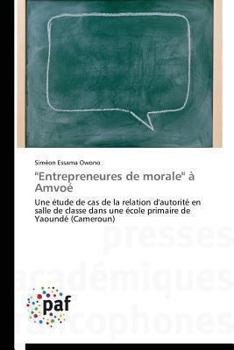 Paperback "entrepreneures de Morale" À Amvoé [French] Book