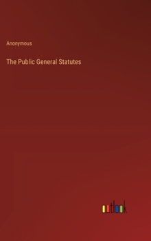 Hardcover The Public General Statutes Book