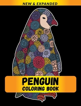 Paperback Penguin Coloring Book: Stress Relieving Animals Designs Book