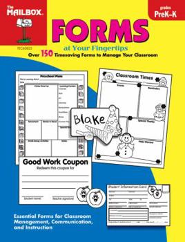 Hardcover Forms at Your Fingertips: Over 150 Timesaving Forms to Manage Your Classroom Book