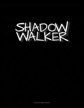 Paperback Shadow Walker: Unruled Composition Book