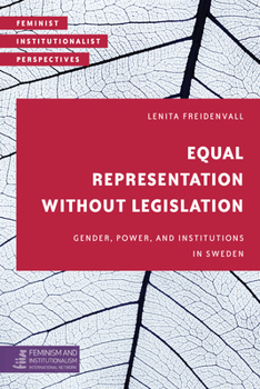 Paperback Gender, Power and Institutions in Sweden Book