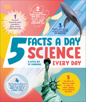 Hardcover 5 Facts a Day Science: A Little Bit of Learning Every Day Book
